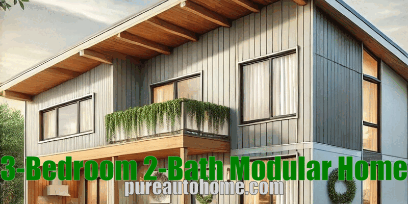 Affordable 3-Bedroom 2-Bath Modular Home for Modern Living